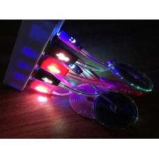 Светящийся micro USB кабель 