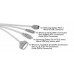 4 в 1 lighting, apple 30 pin, micro USB, micro B USB