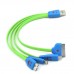 4 в 1 lighting, apple 30 pin, micro USB, micro B USB