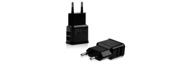 Зарядное устройство (блок) для телефона, планшета (2 USB порта)